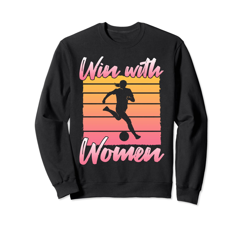 Soccer Team Outfit Players Fans Womens Sweatshirt - Unique Graphic Unisex