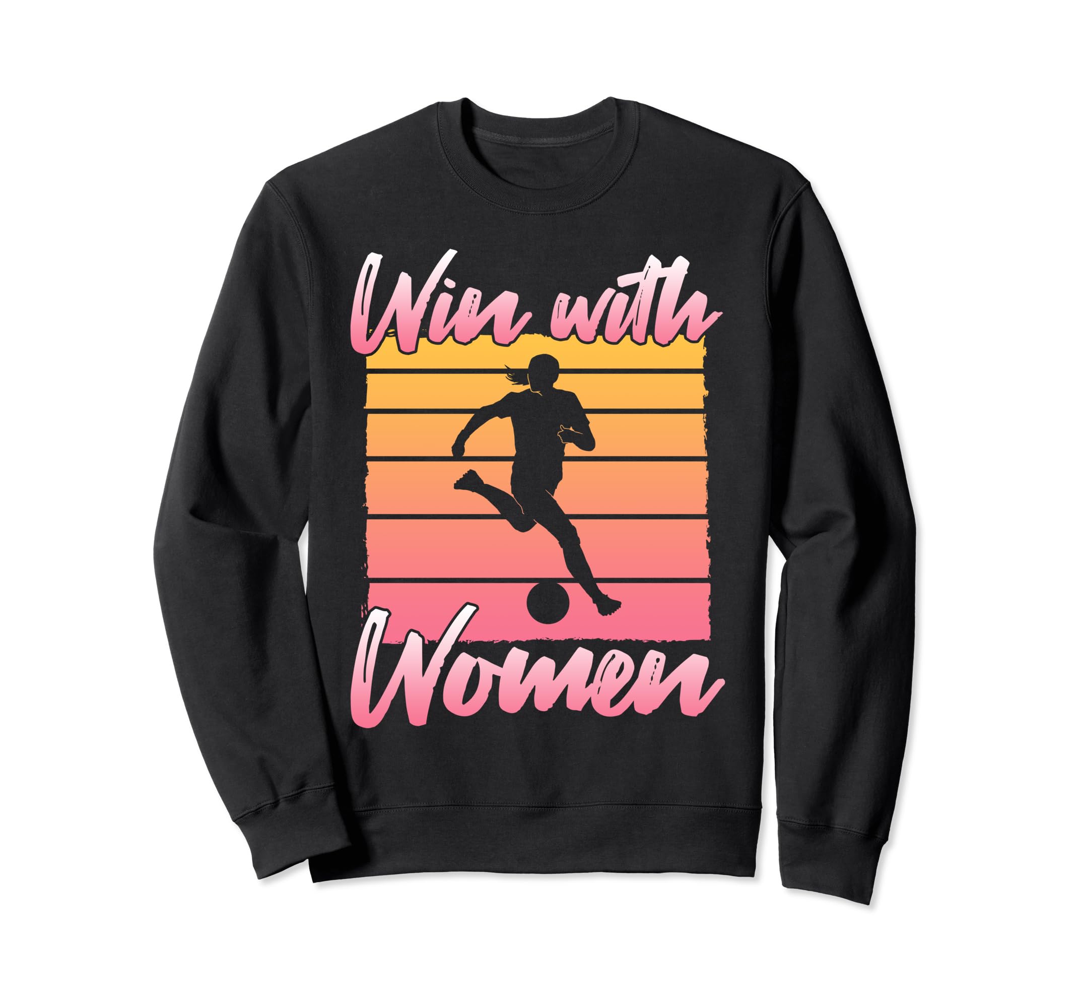 Soccer Team Outfit Players Fans Womens Sweatshirt - Unique Graphic Unisex