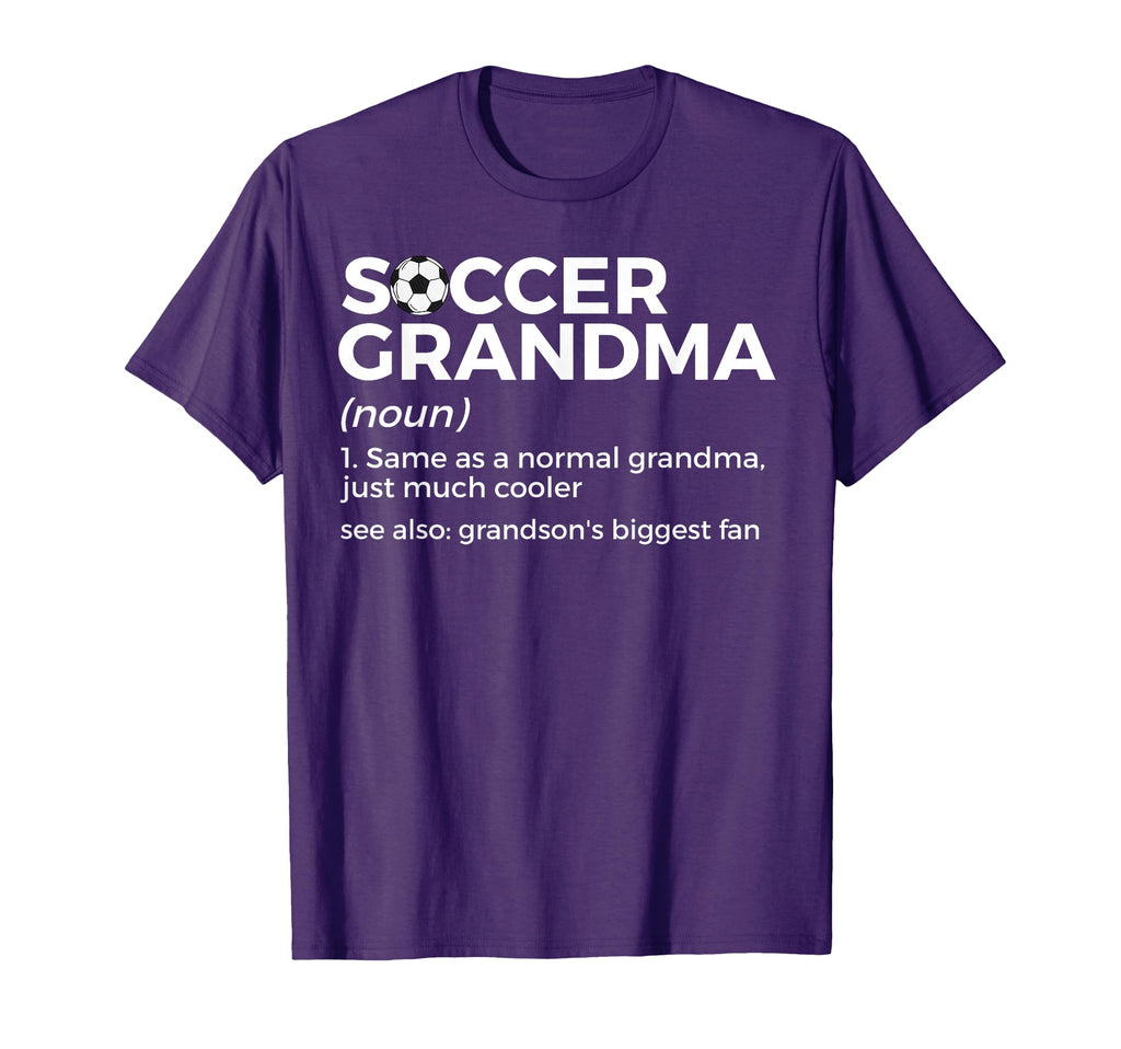 Funny Soccer Grandma Definition T-Shirt - Minimalist Print Men Women