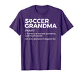 Funny Soccer Grandma Definition T-Shirt - Minimalist Print Men Women