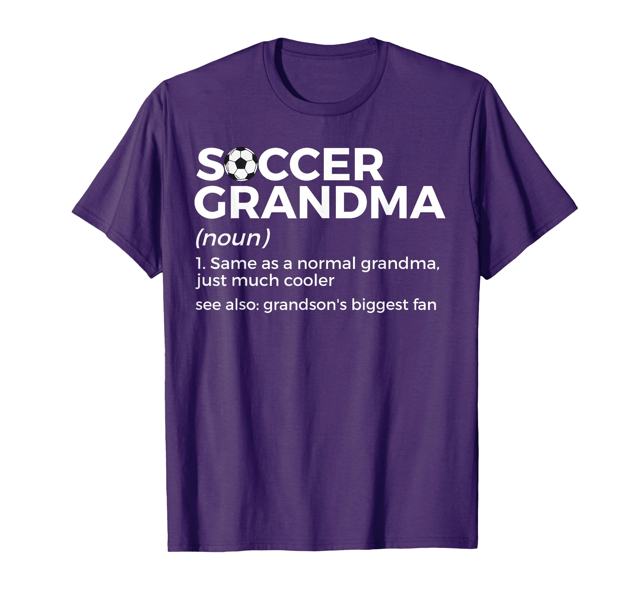 Funny Soccer Grandma Definition T-Shirt - Minimalist Print Men Women