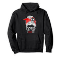 Soccer Mom Messy Bun Hair Soccer Hoodie - Streetwear Style Men Women