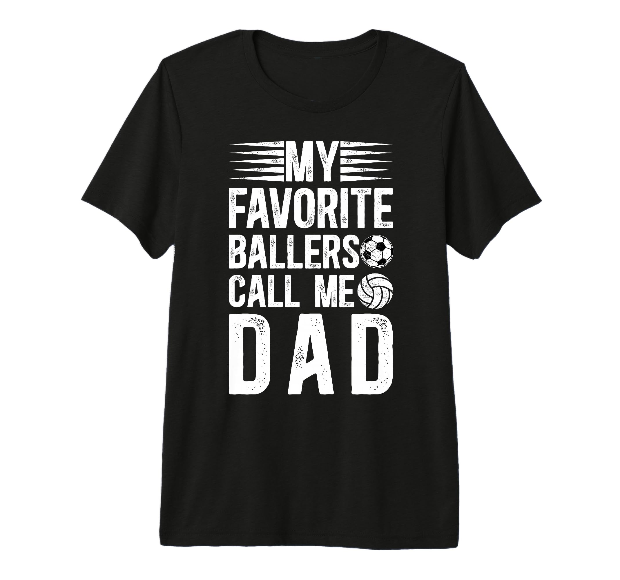 Mens My Favorite Ballers Call Me Dad T-Shirt - Unique Graphic Unisex