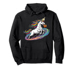 Unicorn Soccer Rainbow Galaxy Fantasy Hoodie - Custom Art Print Men Women