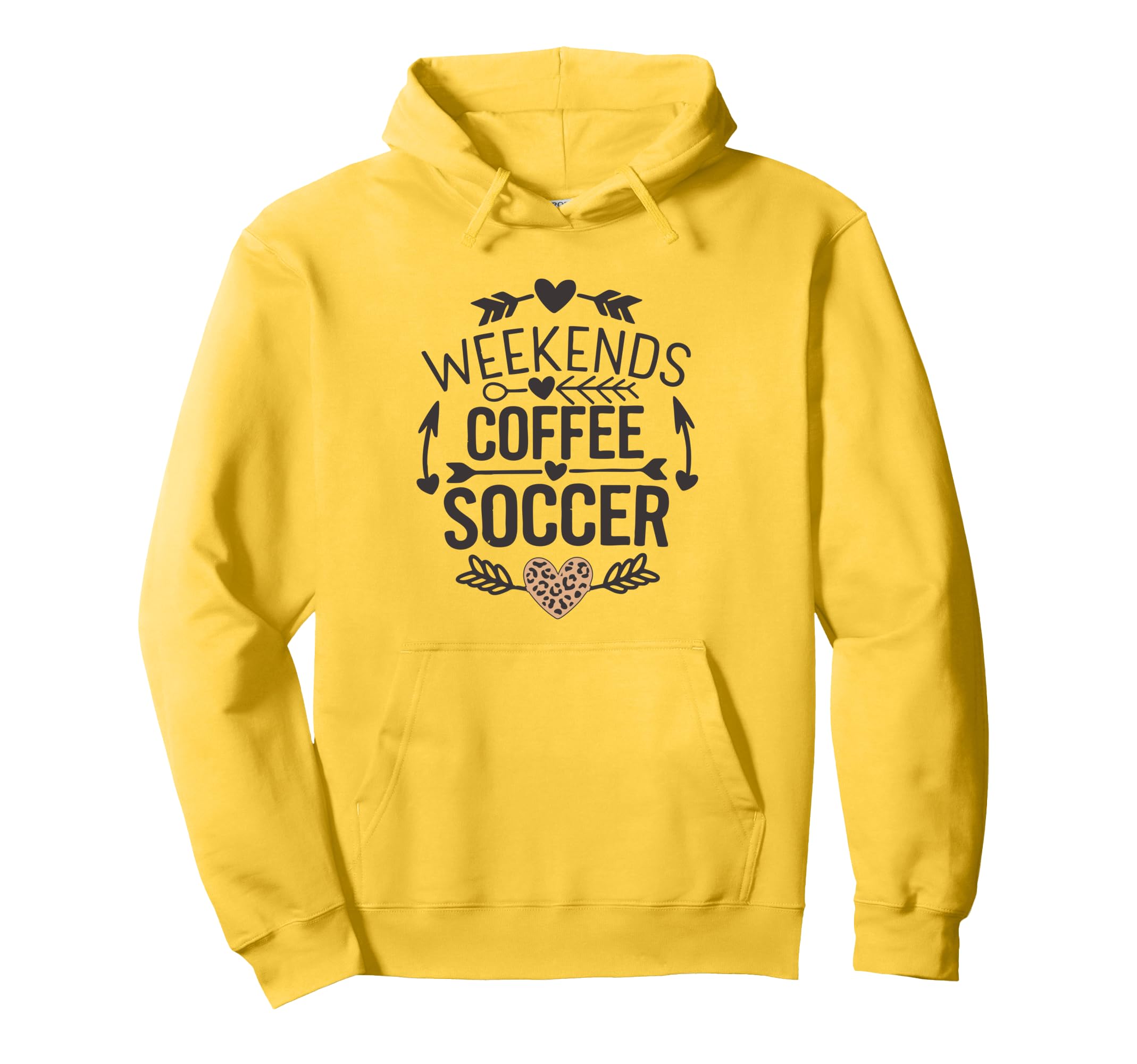 Weekends Coffee And Soccer Mom Life Hoodie - Aesthetic Graphic for Adults