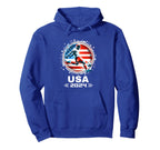 American Flag Soccer Soccer 2024 Hoodie - Novelty Apparel Men Women