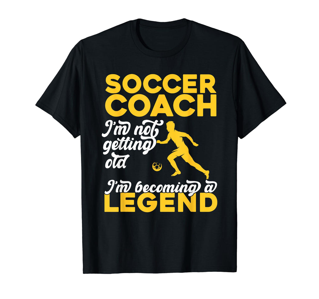 Soccer Coaching Training Trainer Soccer T-Shirt - Novelty Apparel Unisex