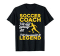 Soccer Coaching Training Trainer Soccer T-Shirt - Novelty Apparel Unisex
