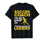 Soccer Coaching Training Trainer Soccer T-Shirt - Novelty Apparel Unisex
