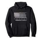 American Flag Soccer Soccer Hoodie - Casual Everyday Wear Unisex
