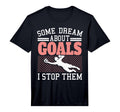 Mens Goalie Soccer Shirts Sayings T-Shirt - Trendy Graphic for Adults