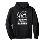 I Play Soccer Like Sports Soccer Athlete Hoodie - Minimalist Print Unisex