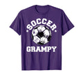 Soccer Grampy Soccer Ball T-Shirt - Casual Everyday Wear for Adults