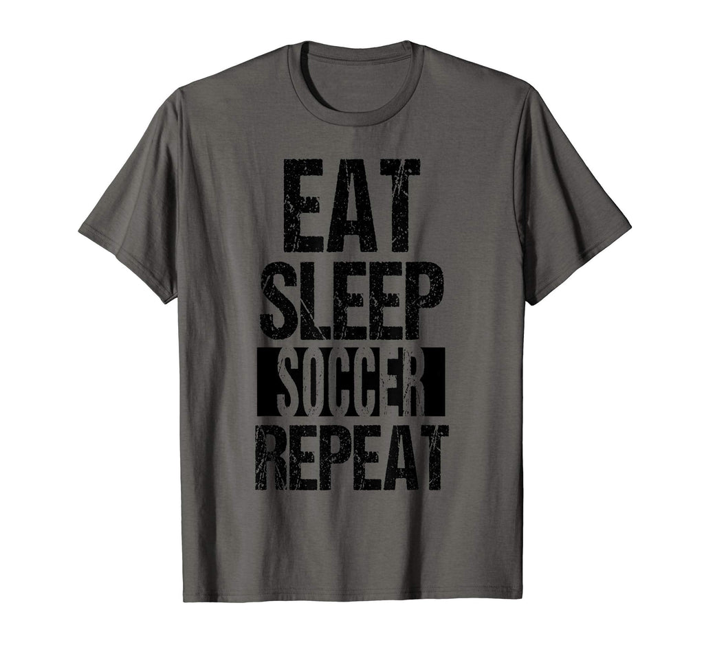 Funny Eat Sleep Soccer Fan Gifts Sweatshirt - Custom Art Print Unisex