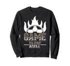 Soccer Mom Leopard Soccer Mother Sweatshirt - Aesthetic Graphic Unisex