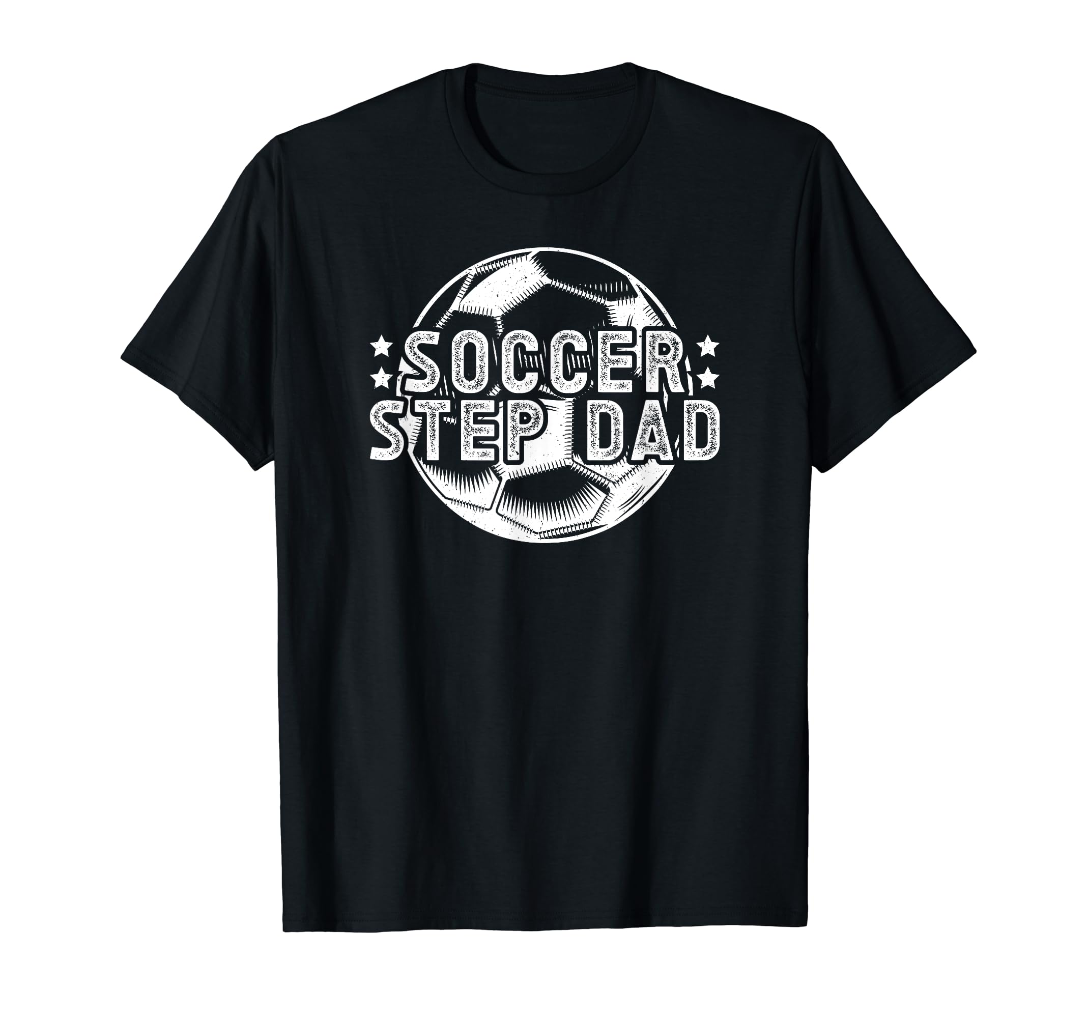 Soccer Step Dad Soccer Player T-Shirt - Fun Novelty Design Unisex