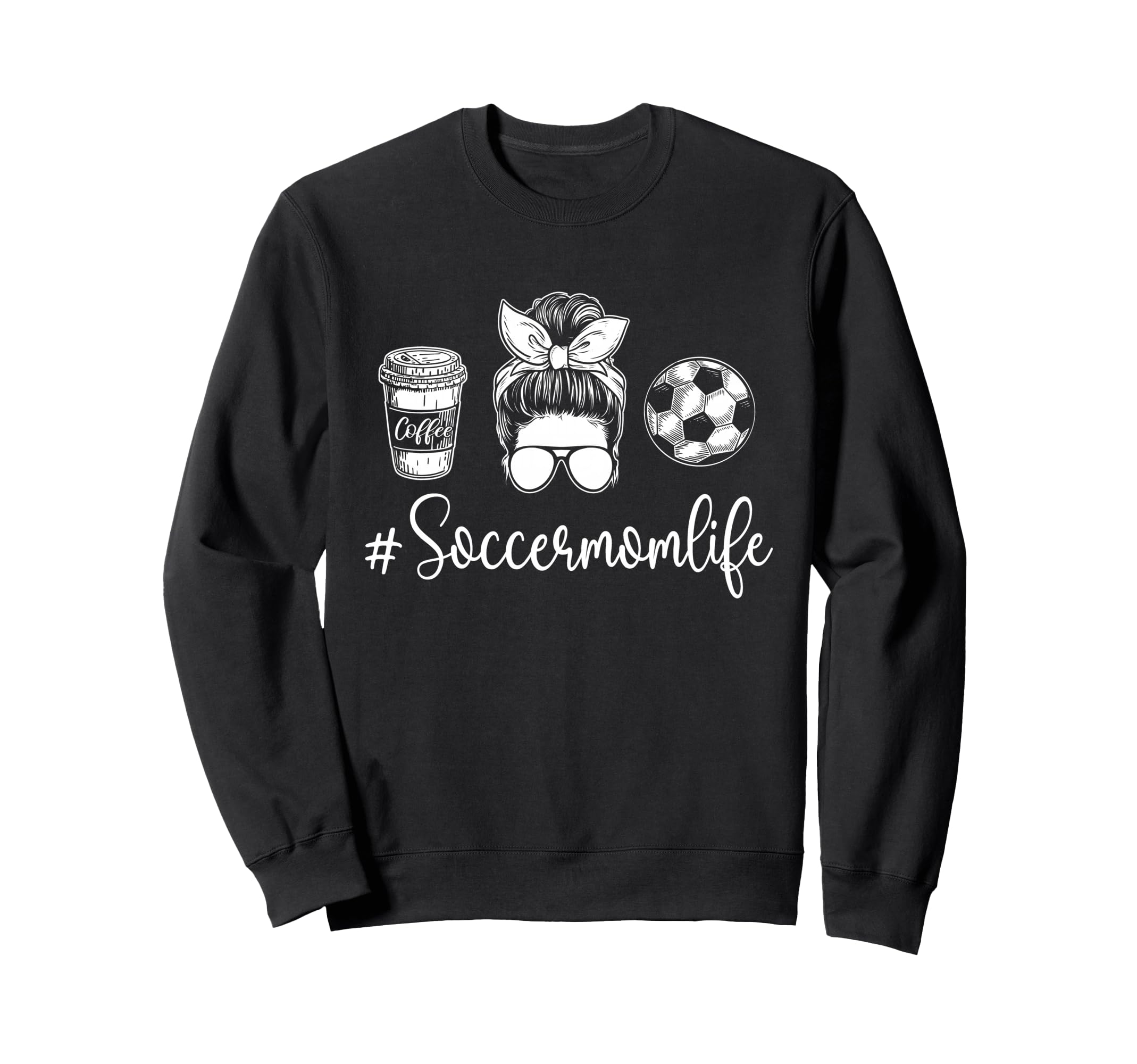 Soccer Mom Life Soccer Lover Sweatshirt - Streetwear Style Men Women