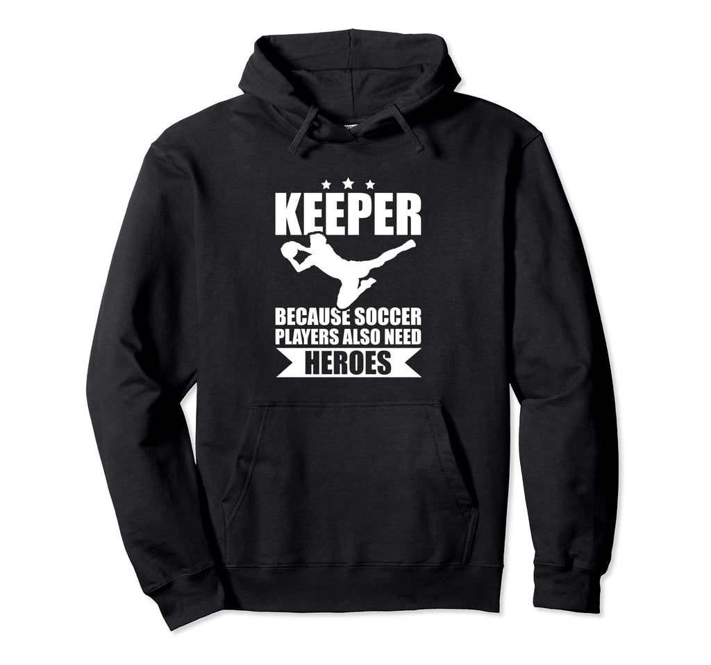 Soccer Player Ball Sports Goal Keeper Hoodie - Trendy Graphic Unisex