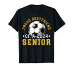 Class 2024 Bestfriend Soccer Senior T-Shirt - Custom Art Print for Adults