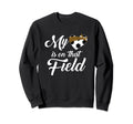 My Heart Is That Field Soccer Mom Sweatshirt - Graphic Print Men Women