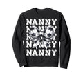 Coquette Soccer Nanny Matching Family Sweatshirt - Graphic Print Men Women