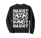 Coquette Soccer Nanny Matching Family Sweatshirt - Graphic Print Men Women
