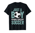 Just Who Loves Soccer Funny T-Shirt - Unique Graphic Unisex