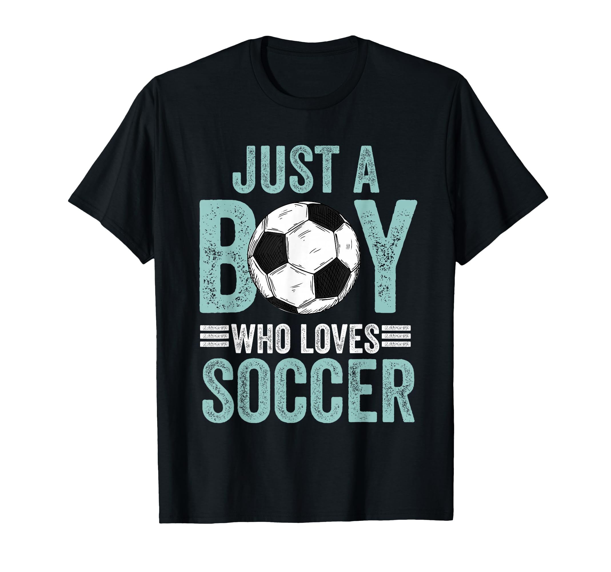 Just Who Loves Soccer Funny T-Shirt - Unique Graphic Unisex