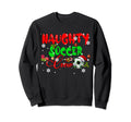 Naughty Soccer Crew Sports Funny Sweatshirt - Minimalist Print Men Women