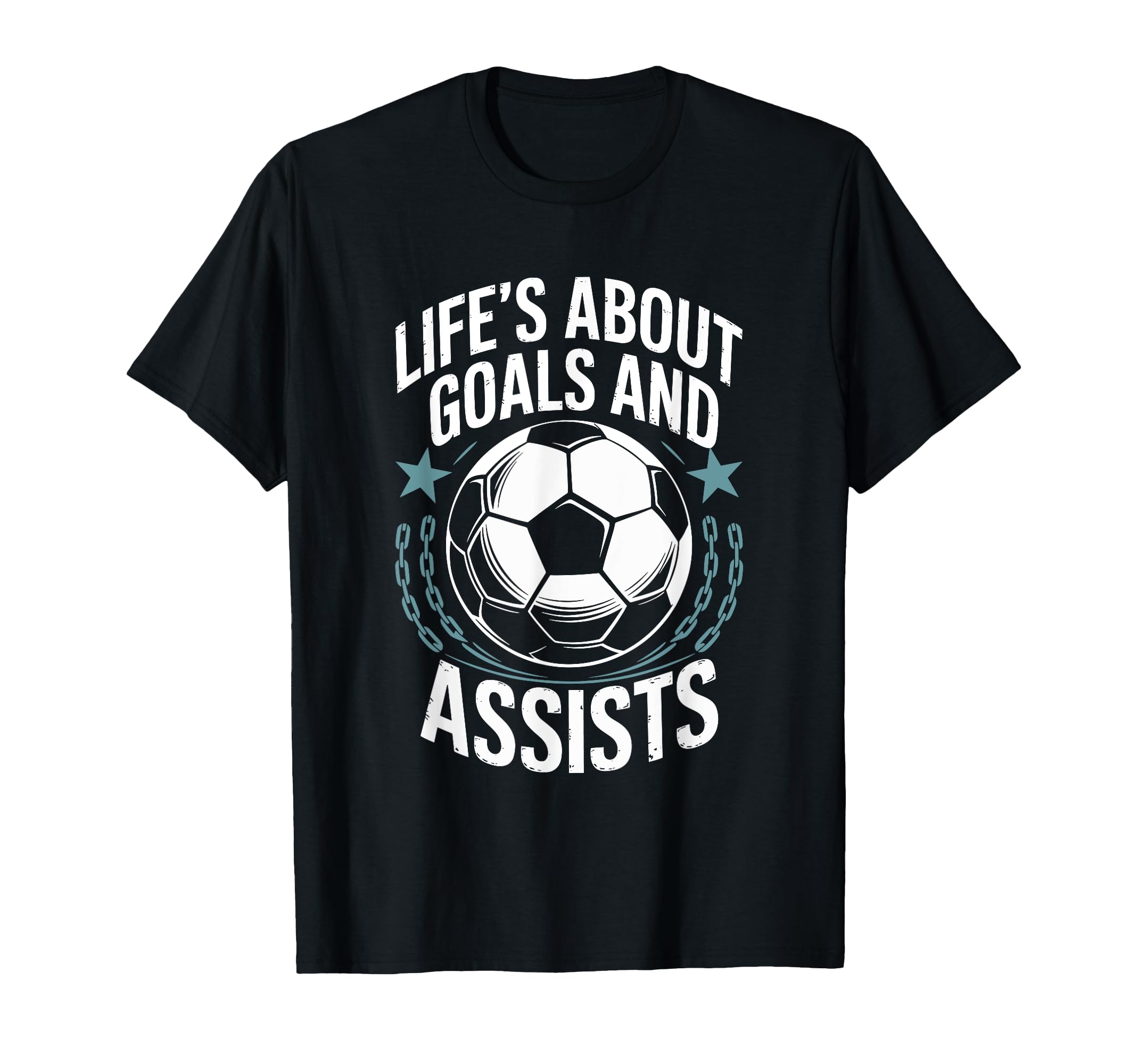 Goal Keeper And Goal Keeper Life T-Shirt - Minimalist Print Men Women