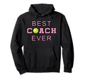 Best Coach Ever Tennis Coach Hoodie - Casual Everyday Wear Unisex