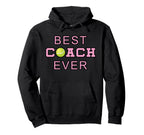 Best Coach Ever Tennis Coach Hoodie - Casual Everyday Wear Unisex