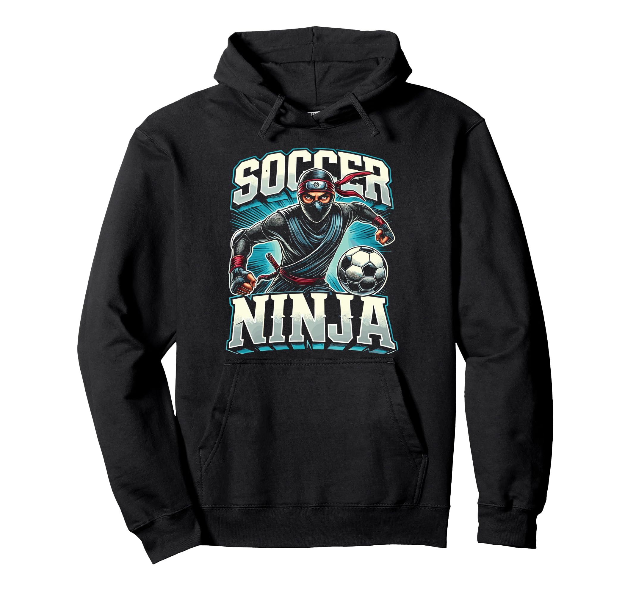 Soccer Player Goalkeeper Hoodie - Graphic Print for Adults