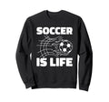 Soccer Player Sports Lover Soccer Sweatshirt - Novelty Apparel Men Women