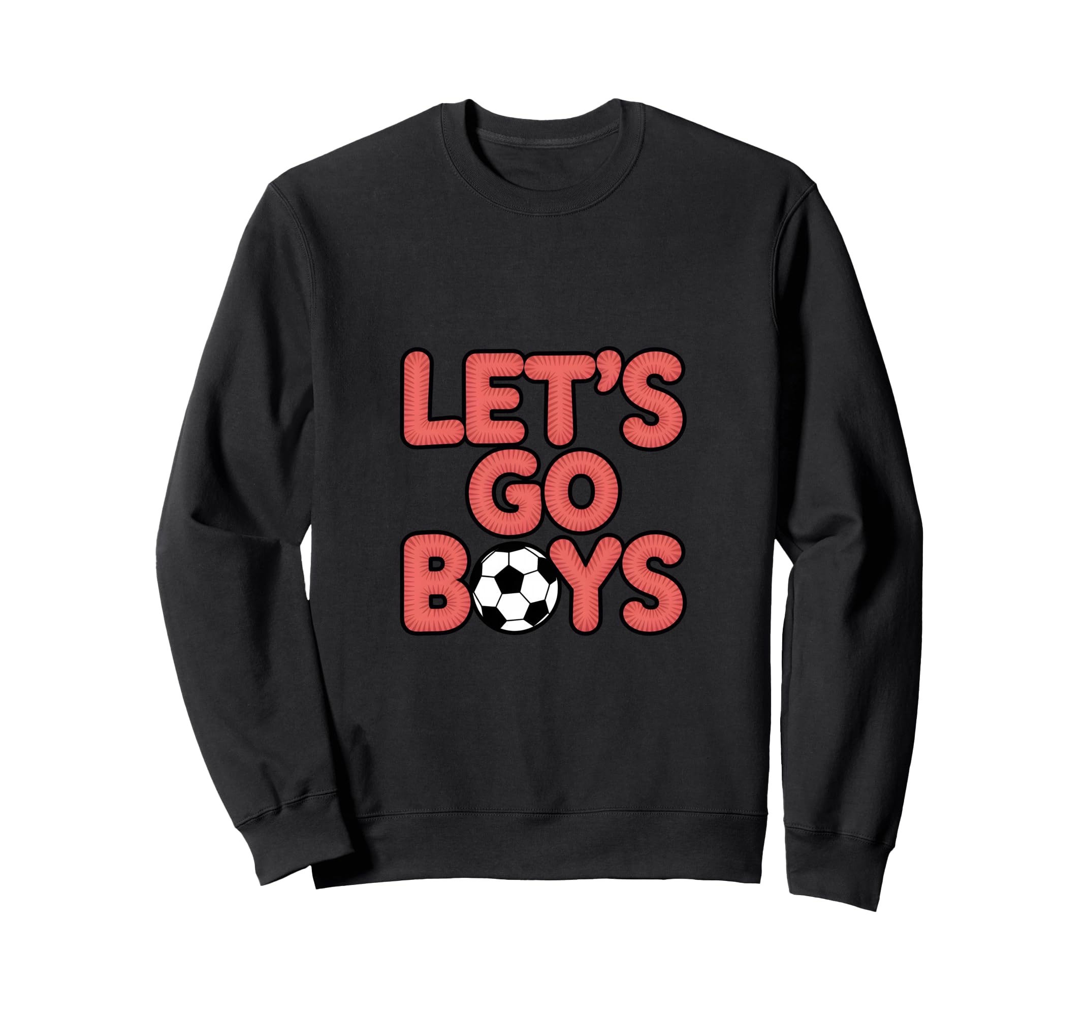Lets Go Soccer Mom Sunday Game Sweatshirt - Aesthetic Graphic Men Women