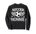 Soccer Nonnie Hearts Nonnie Soccer Sweatshirt - Unique Graphic Unisex