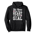 Proud Hockey Goalie Nana Hockey Hoodie - Fun Novelty Design for Adults