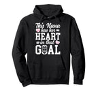 Proud Hockey Goalie Nana Hockey Hoodie - Fun Novelty Design for Adults