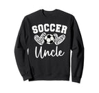 Soccer Uncle Matching Family Soccer Sweatshirt - Trendy Graphic Men Women