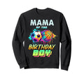 Mama Birthday Basketball Soccer Ball Sweatshirt - Aesthetic Graphic Unisex