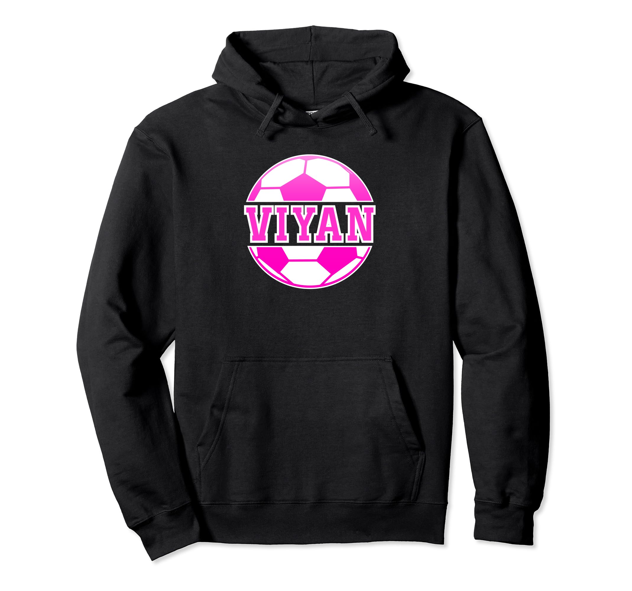 Viyan Name Soccer Play Football Sports Hoodie - Aesthetic Graphic Unisex