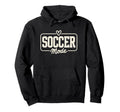 Soccer Mode Fun Heart And Field Sports Hoodie - Novelty Apparel Unisex