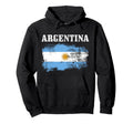 Argentina Flag Argentine Pride Hoodie - Casual Everyday Wear Men Women