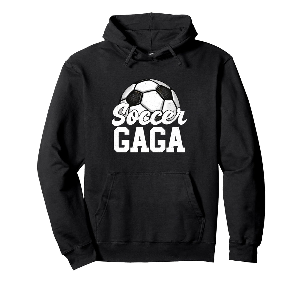 Soccer Gaga Gifts Mothers Day Soccer Hoodie - Minimalist Print for Adults