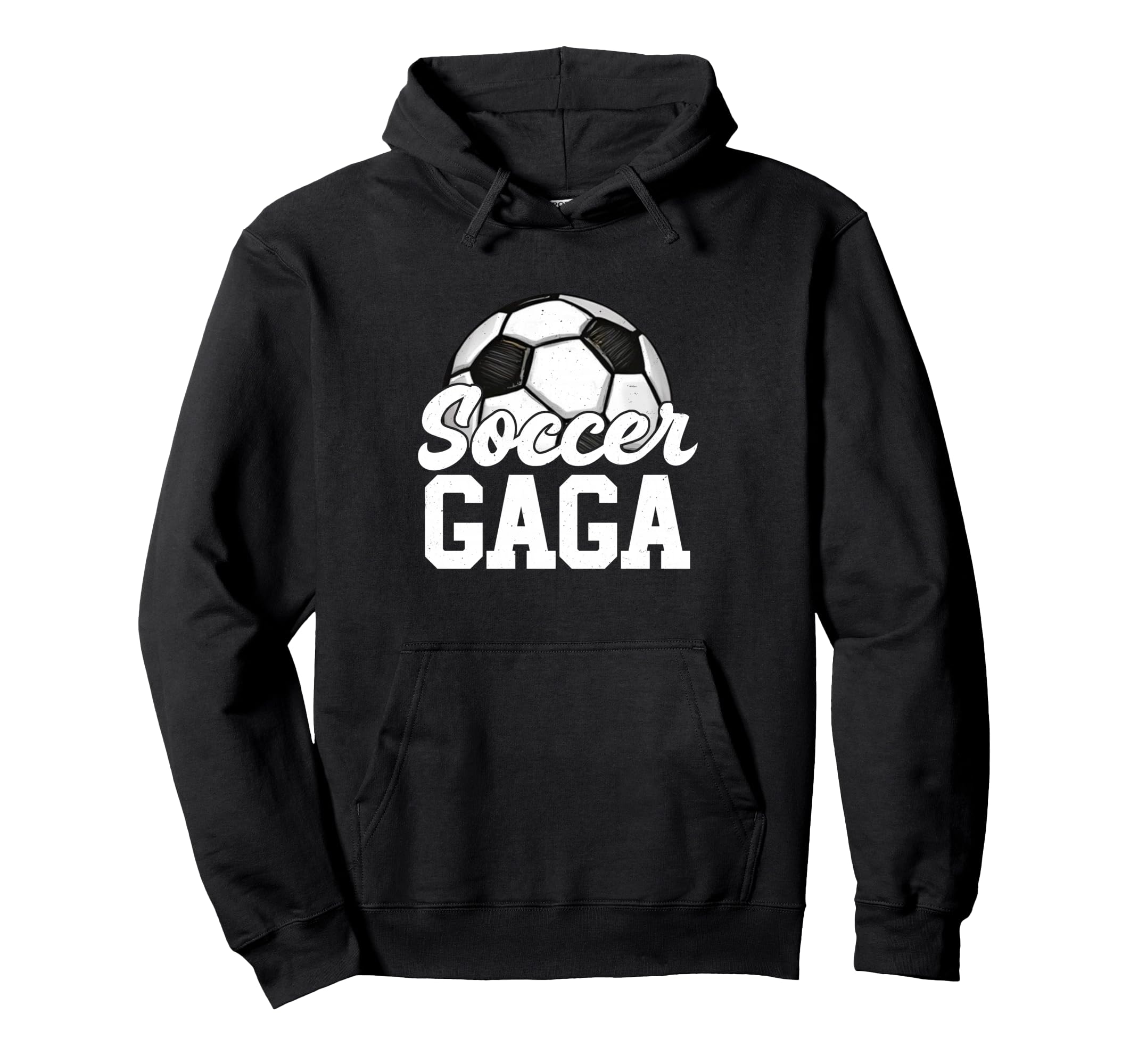 Soccer Gaga Gifts Mothers Day Soccer Hoodie - Minimalist Print for Adults