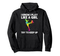 Funny Soccer Art Soccer Player Hoodie - Fun Novelty Design for Adults