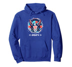 American Flag Soccer Womens Soccer Soccer Hoodie - Minimalist Print Unisex