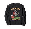 Funny Skeleton Soccer Mom Soccer Sweatshirt - Minimalist Print Men Women