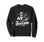 Soccer Mom Skeletton Halloween Sweatshirt - Streetwear Style Men Women