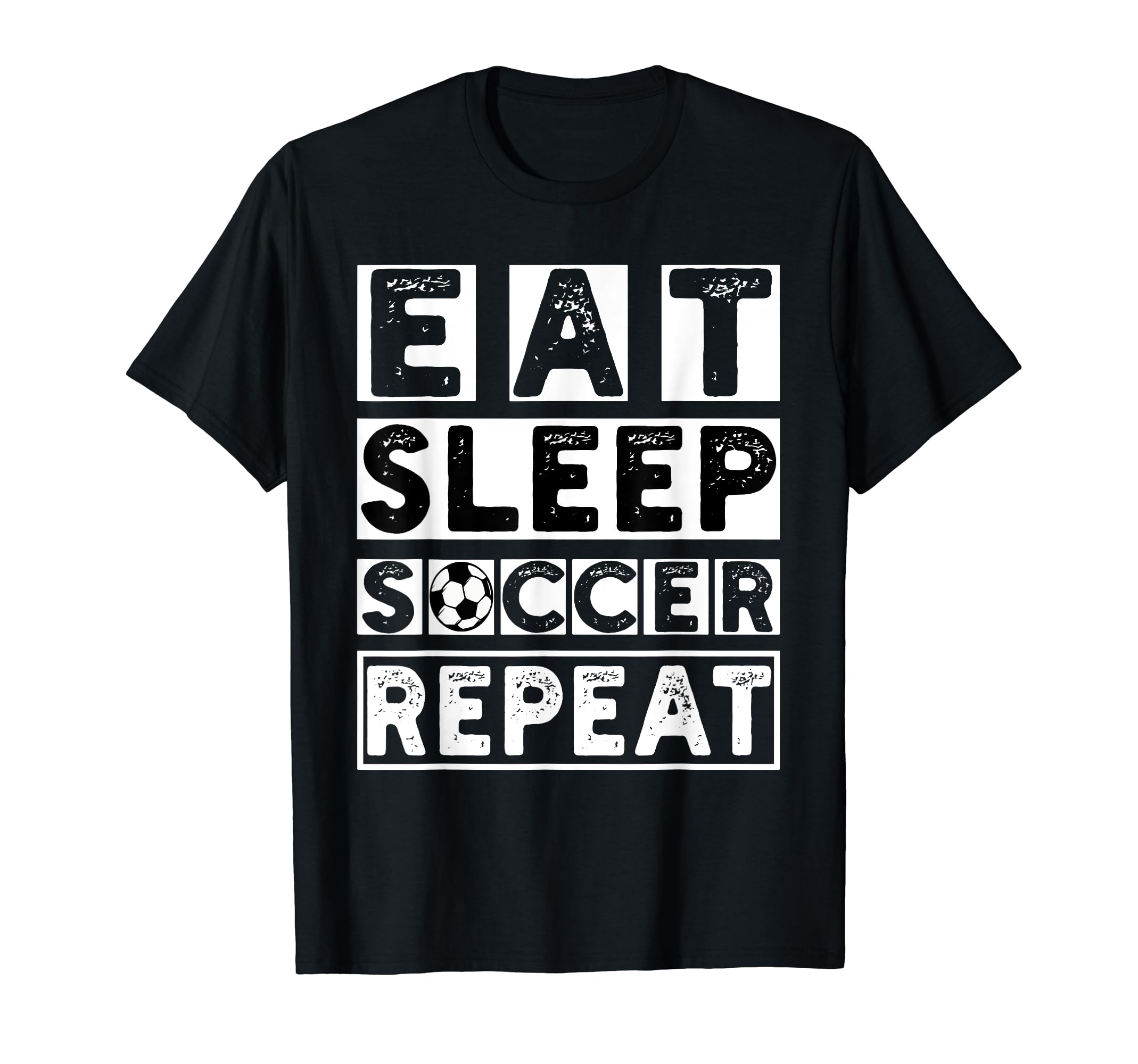 Soccer Player Soccer Lover Coach Eat T-Shirt - Graphic Print for Adults